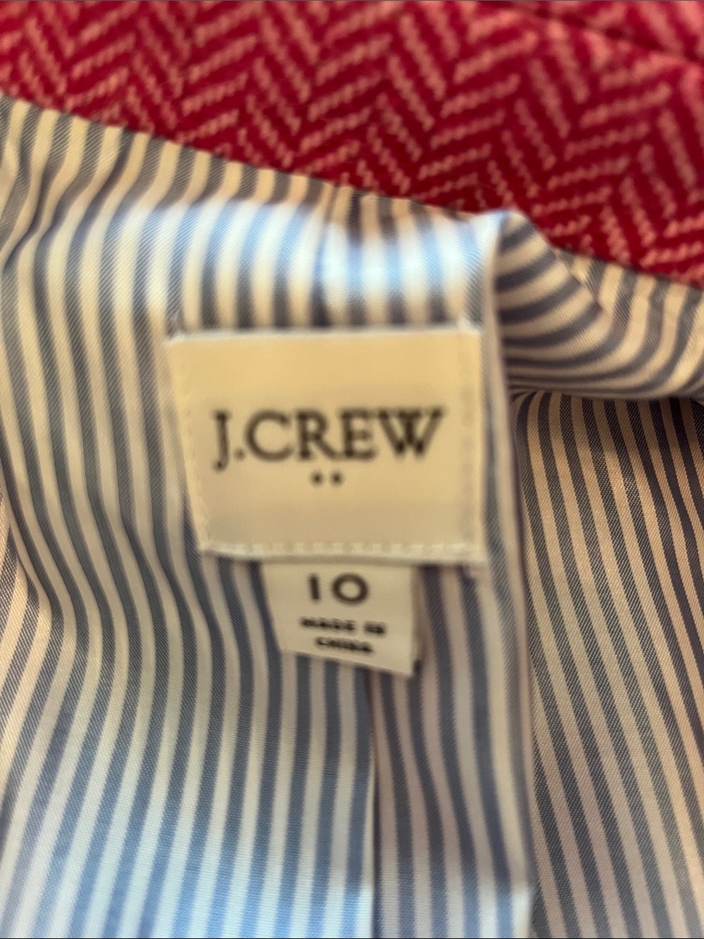 J. Crew Herringbone Blazer - Picture 11 of 12